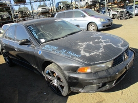 2003 MITSUBISHI GALANT ES BLACK 2.4L AT 163798